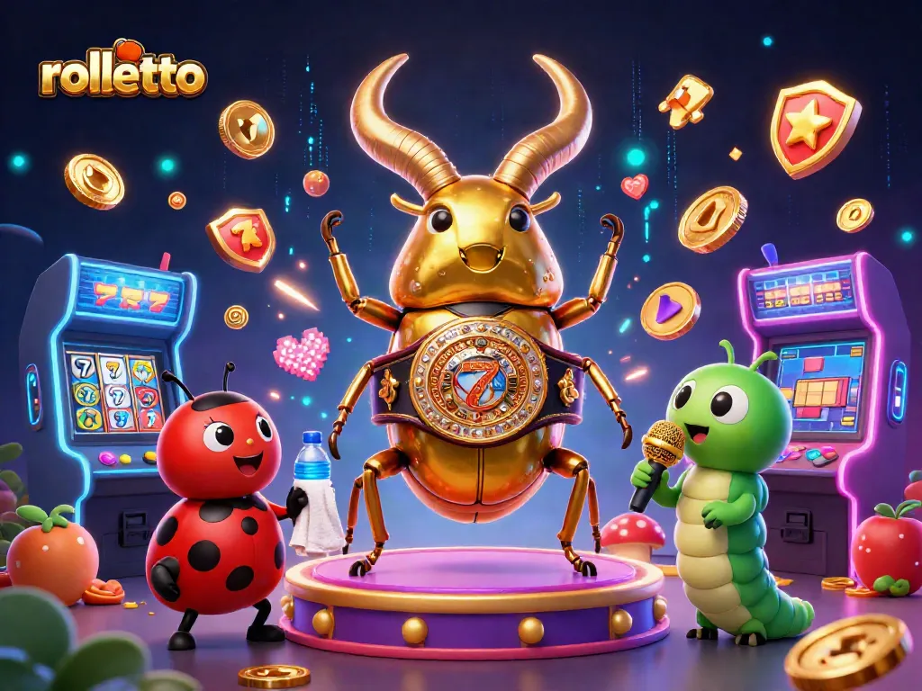 Engage in rolletto casino fun with epic illustrations of characters and vibrant slot elements.