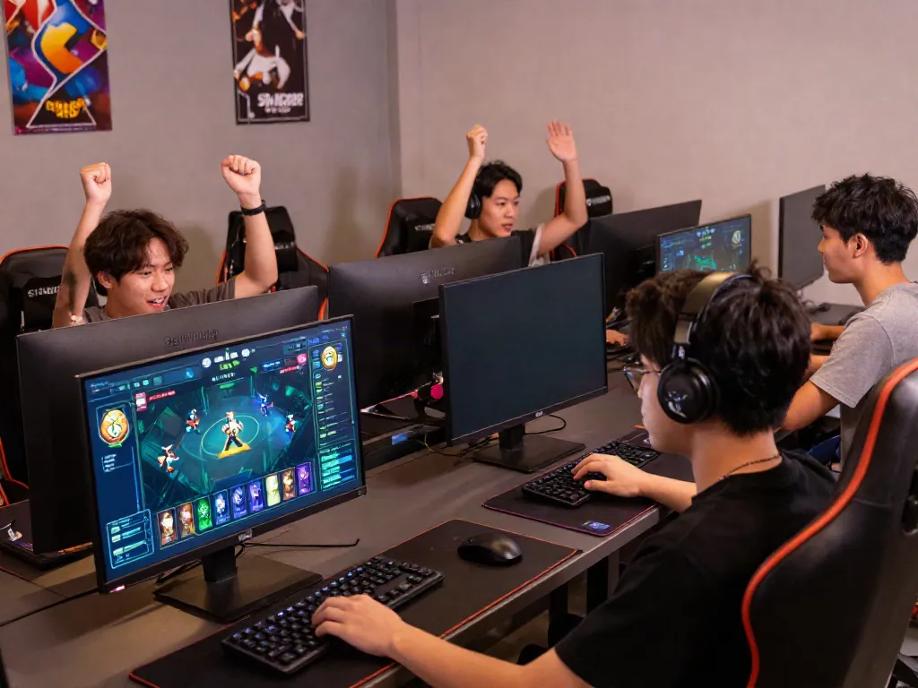 Players celebrating wins at the SIN88 online gaming platform, showcasing excitement and engagement.